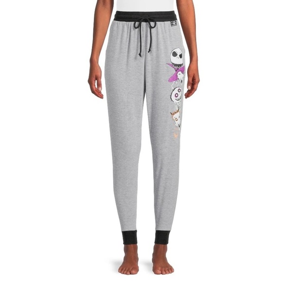 Pants - Disney's Nightmare Before Christmas Women's  Graphic Jogger Pants Sz M 8/10